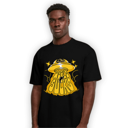 Yellow Ochre 6s T Shirt Match World Sucks - NastyJamz